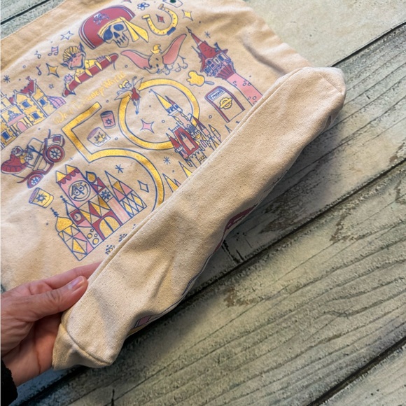 Disney World 50th Anniversary Starbucks Tote Bag Purse. - Picture 7 of 14